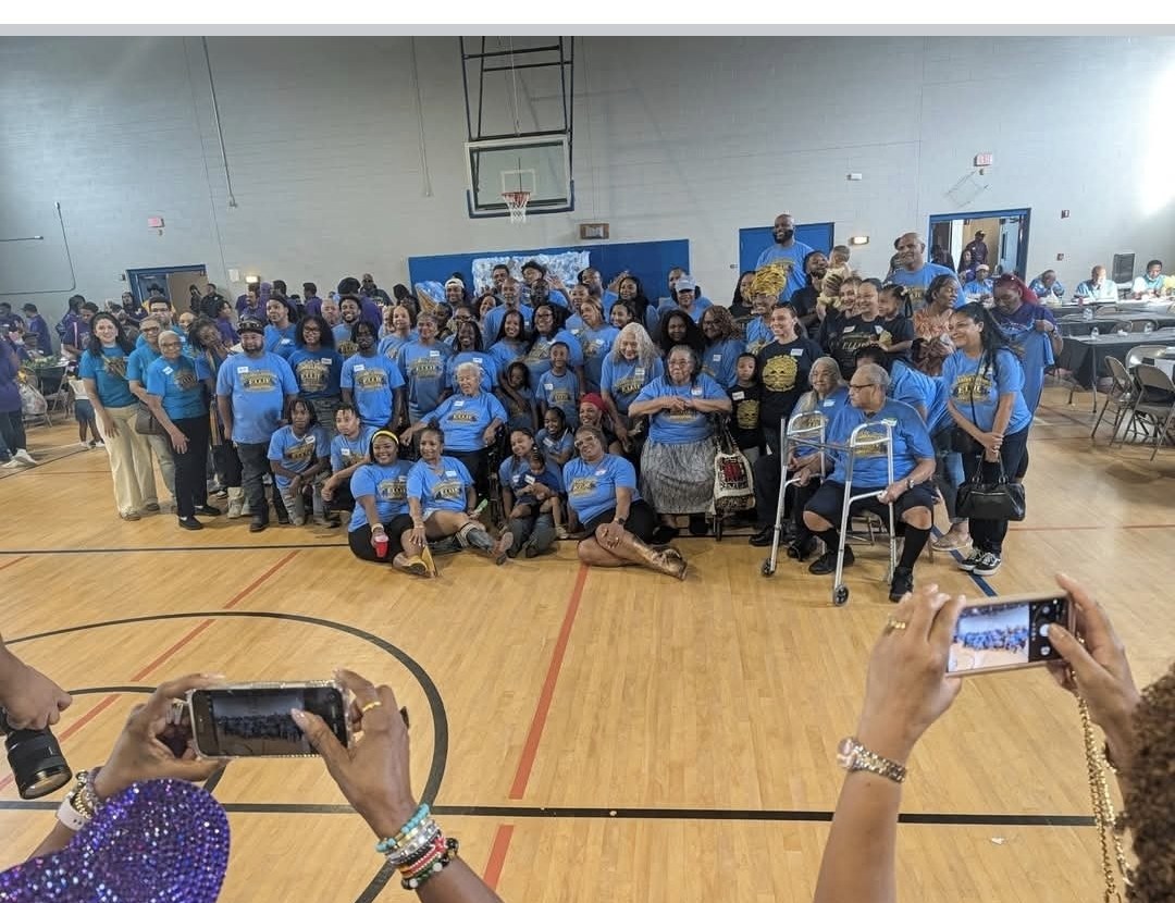 Descendants of Elie Williams at the 2026 family reunion